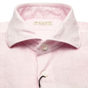 Tailor fit shirt in pure linen