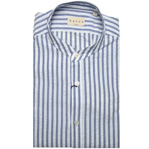 Tailor fit seersucker striped shirt