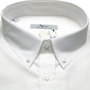 Gioeke white classic fit shirt