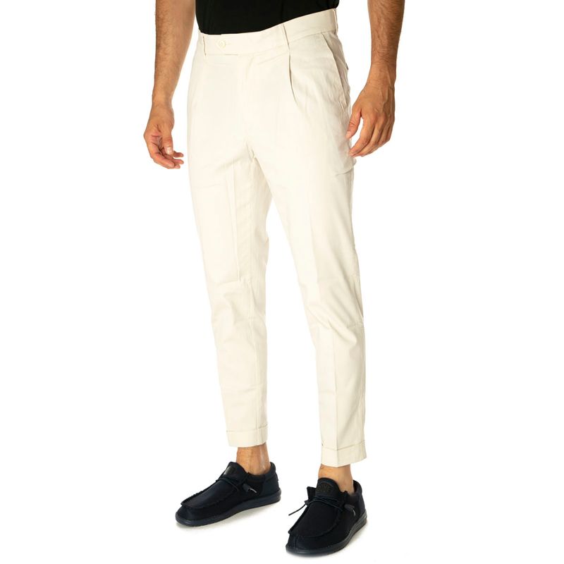 UOMO-O-ZERO-CONSTRUCION-PANTALONI-CLASSICI-1449572