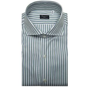 Camicia a righe Napoli cucita a mano