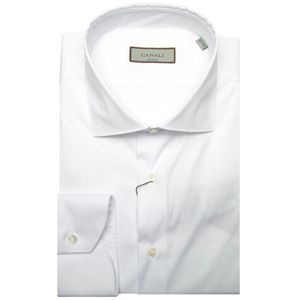 Camicia regular fit bianca in cotone