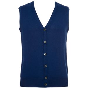 Bluette waistcoat in extrafine merino wool