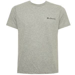 T-Shirt grigia con maxi stampa sulla schiena