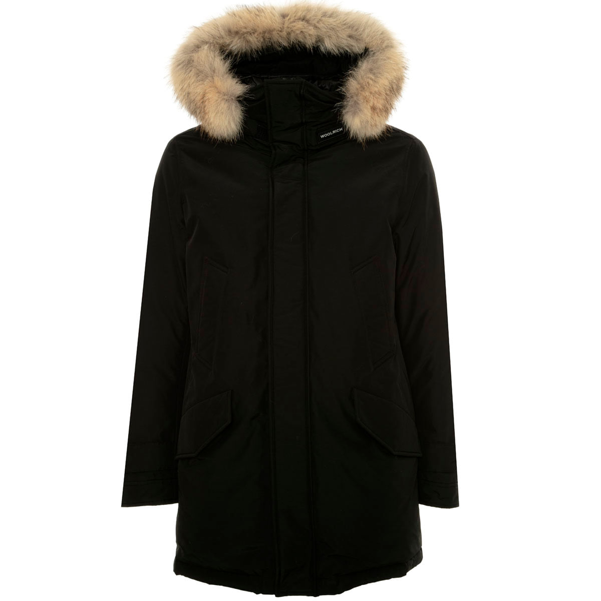 Black 2024 woolrich parka