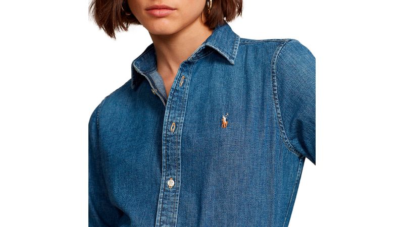 Camicia di jeans hot sale ralph lauren