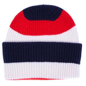 Virgin wool beanie with Alben logo