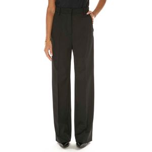 Flared trousers in Orbita wool blend