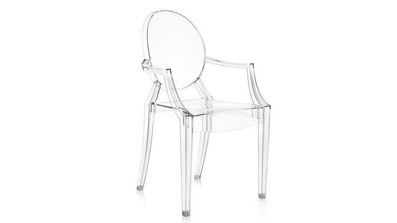 Kartell Louis Ghost sedia Trasparente Vetro (4 4853