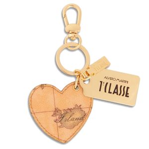 Geo Classic heart keychain