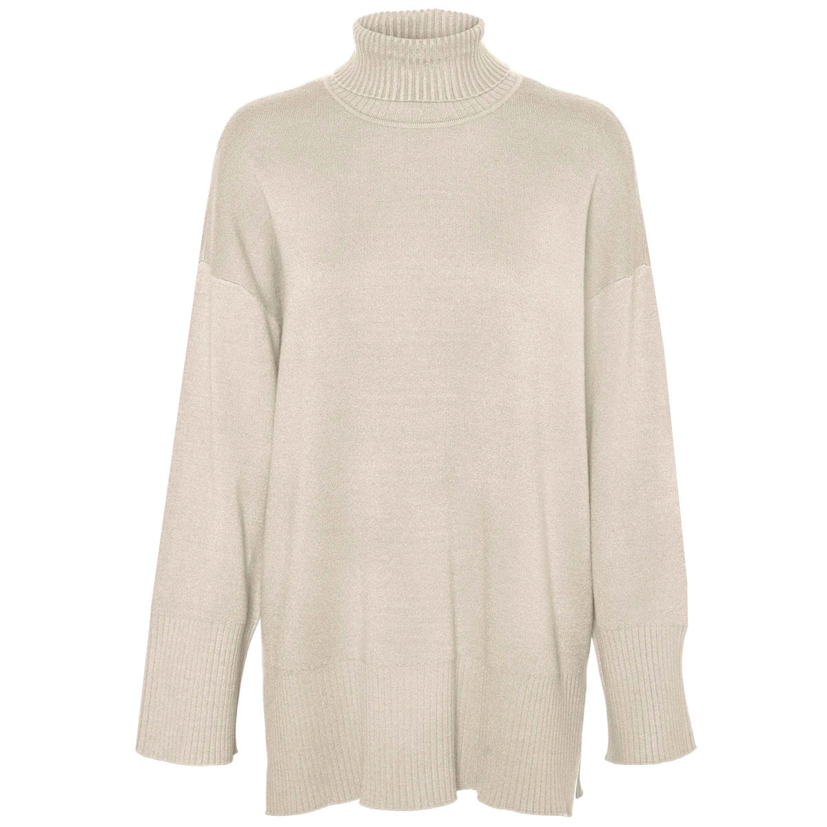 Vero Moda - Pullover a collo alto a righe su