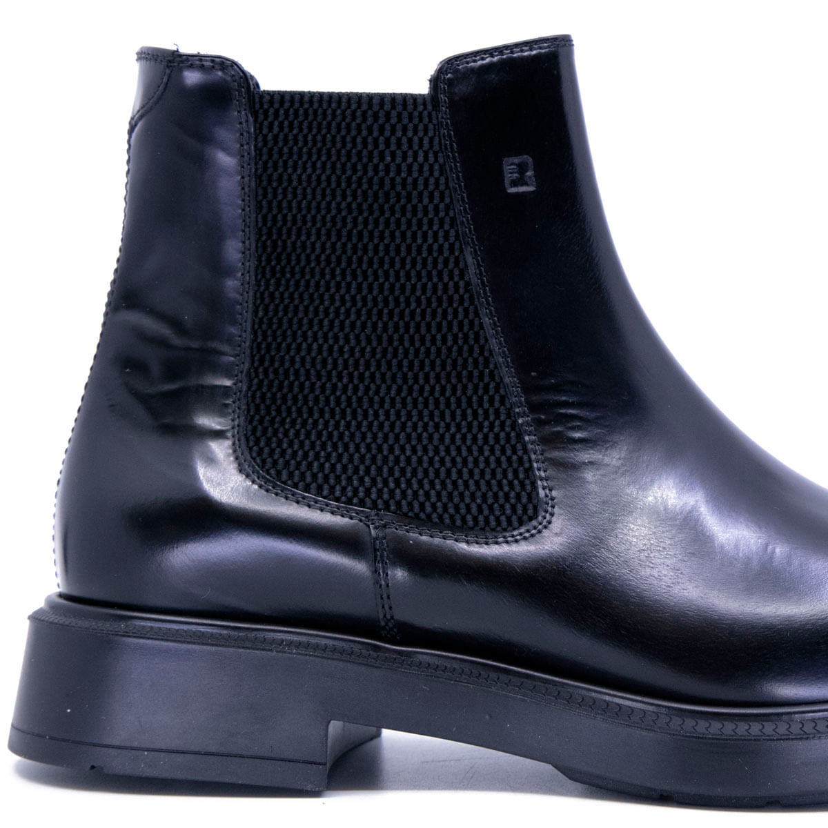 Stivaletto Eveet 18617 En Cuir Noir Avec Lacets - Fabriqué En Italie, Style Automne/hiver