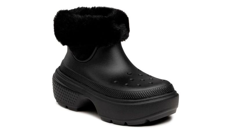 Stivali crocs shop con pelo