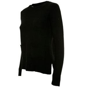 Merino wool and cashmere sweater with pockets