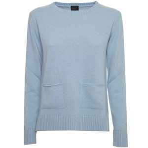 Maglione in lana merino e cashmere con tasche