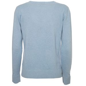 Maglione in lana merino e cashmere con tasche