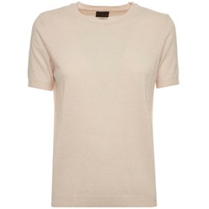 Giro T-Shirt in virgin wool and cashmere