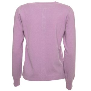 Korean cardigan in virgin wool and cashmere