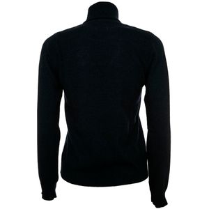 Dolcevita in filati di lana merino e cashmere