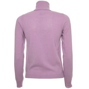 Dolcevita in filati di lana merino e cashmere
