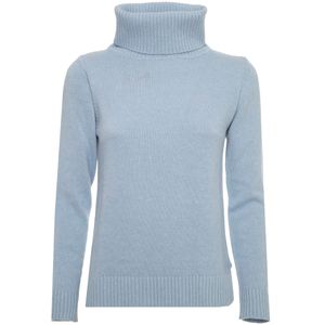 Oversized turtleneck in merino wool and cashmere