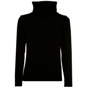 Oversized turtleneck in merino wool and cashmere
