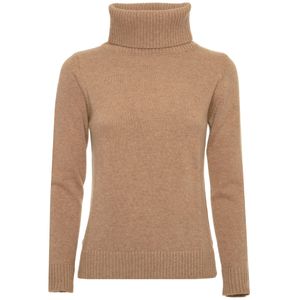 Oversized turtleneck in merino wool and cashmere