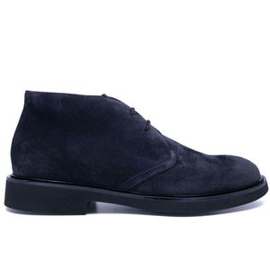 Oil suede ankle boot