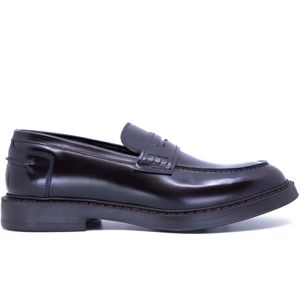 Mocassino in pelle Burgundy