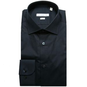 Slim fit button-down shirt in cotton