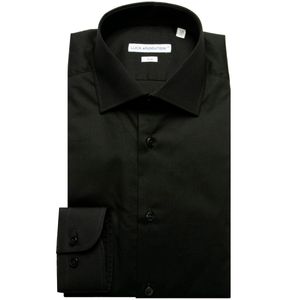 Slim fit button-down shirt in cotton