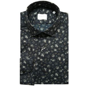 Tailor Fit Blue Floral Shirt