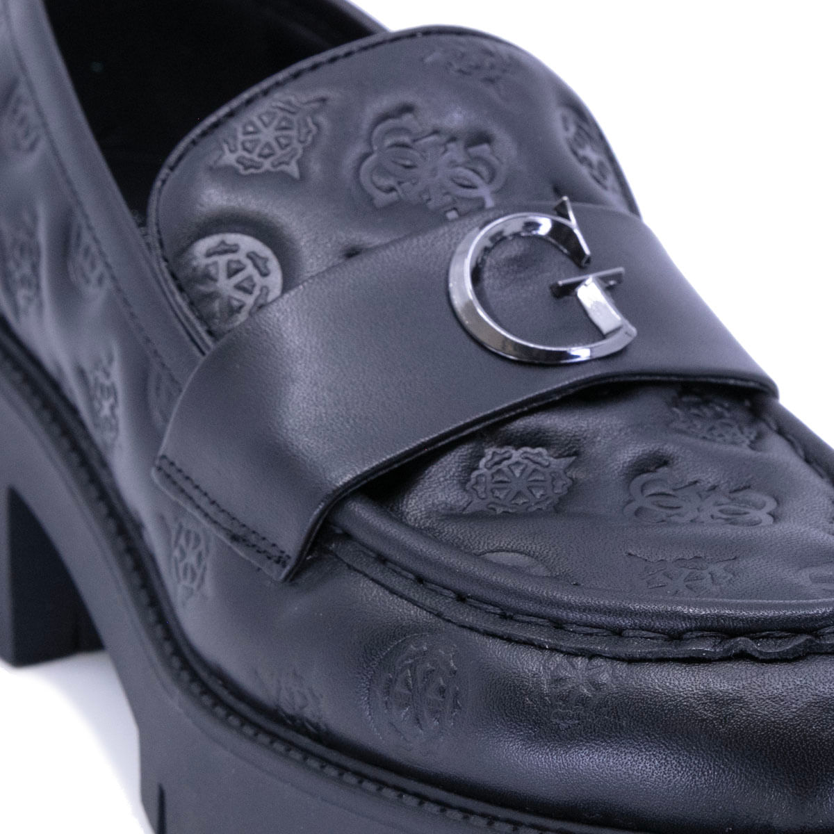 Mocassini Michael Kors Donna Bianco Nero Con Leggero Tacco Gomma