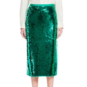 Gonna in jersey con paillettes Udine