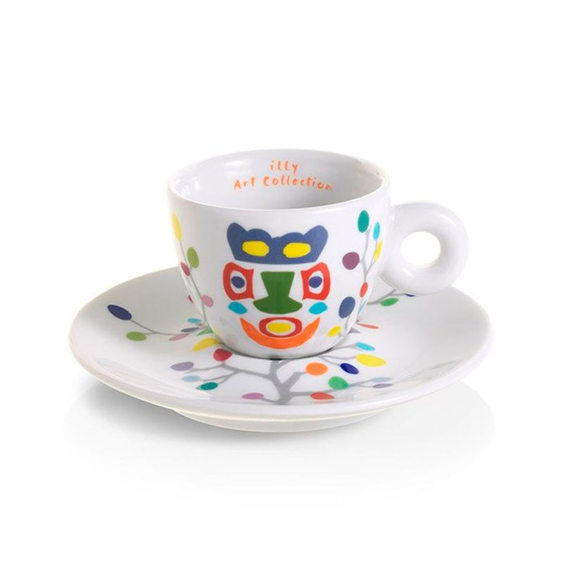 MONTEMAGGI Set 6 Tazzine Da Caffè Con Piattini - Decorazione Ortigia, Ceramica E Ferro - Foto 8