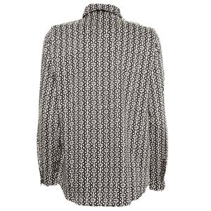 Camicia in twill stampata Clavier