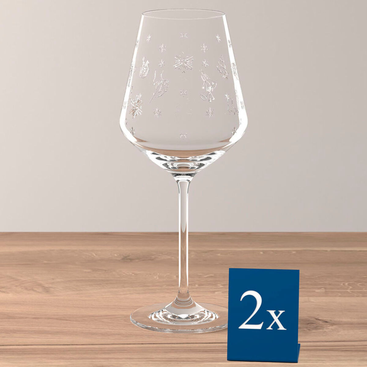 Villeroy&Boch - Manufacture Rock 4 bicchieri da vino rosso, 470 ml