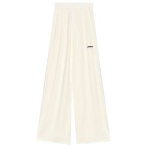 Viscose knit trousers