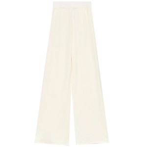 Viscose knit trousers