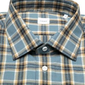 Camicia a quadri in cotone