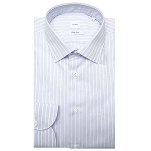 Camicia a righe con pochette