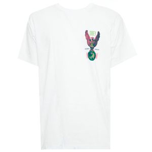 T-Shirt Peace Eagle Bianca