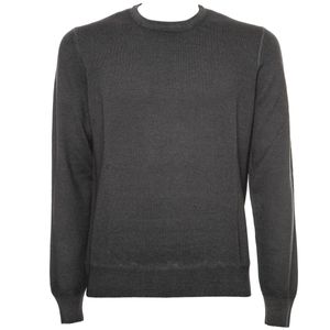 Maglione girocollo in filati di lana vergine