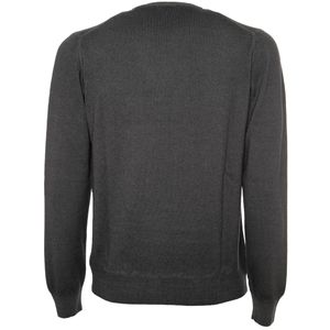 Maglione girocollo in filati di lana vergine