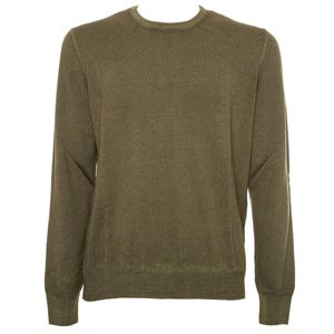 Maglione girocollo in filati di lana vergine