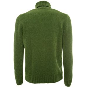 Solid color turtleneck in virgin wool blend