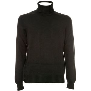 Black turtleneck sweater