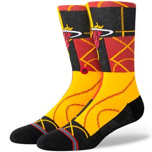 Black NBA socks with basketball pattern