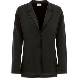 Blazer a due bottoni in felpa