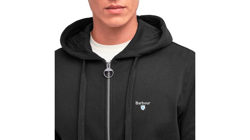 Barbour zip up hoodie deals